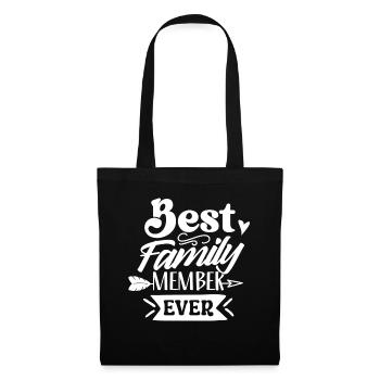 The Best Family Member Ever Family - Tote Bag - black - Front