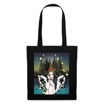 Dream Fantasy Elf Mythical Creatures Magical Fairy Tales - Tote Bag - black - Front