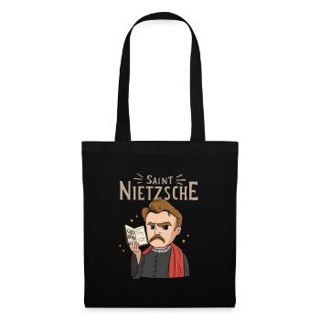 Saint Nietzsche Philosophy - Tote Bag - black - Front