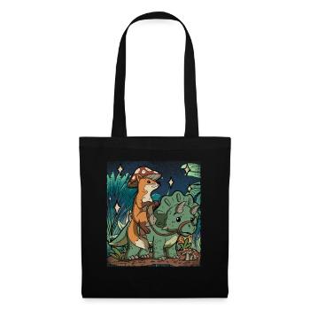 Cottagecore Fox - Tote Bag - black - Front