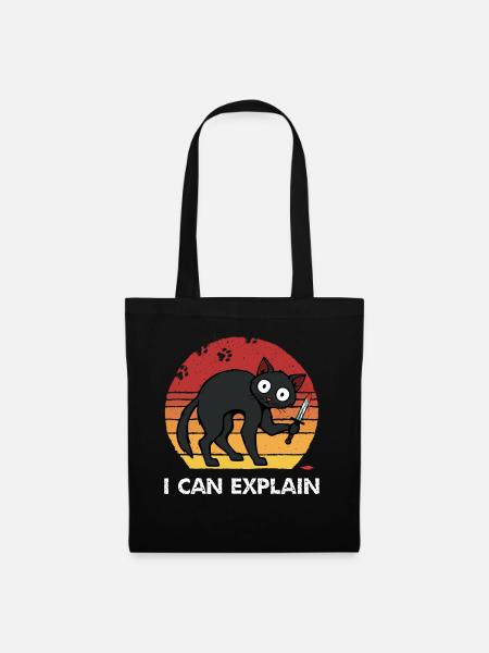 I Can Explain - Stoffbeutel - Schwarz