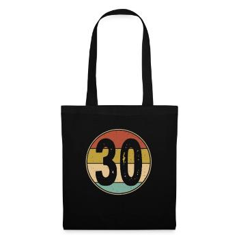 30. Geburtstag Club Der Alten Säcke 30 Jahre Alt - Stoffbeutel - Schwarz - Vorne