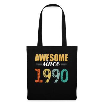 Légendaire depuis 1990 - tout simplement génial! - Sac en tissu - noir - Devant