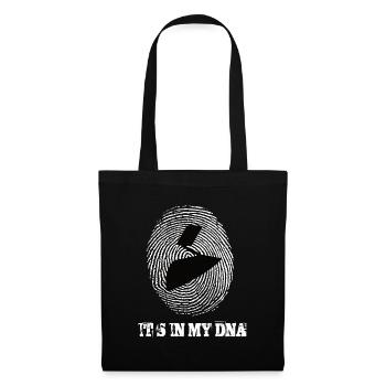 Mauern c’est dans mon ADN - Sac en tissu - noir - Devant