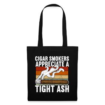 Cigares - Sac en tissu - noir - Devant