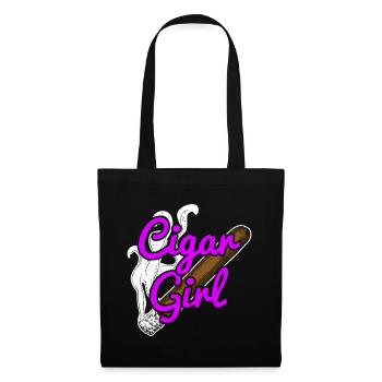 Cigares - Sac en tissu - noir - Devant