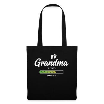 Chargement de grand-mère 2023 - Sac en tissu - noir - Devant