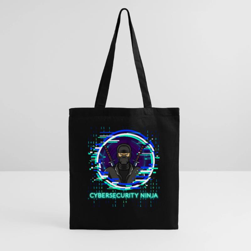 Programmeur de code ninja de cybersécurité Nerd Sac en tissu
