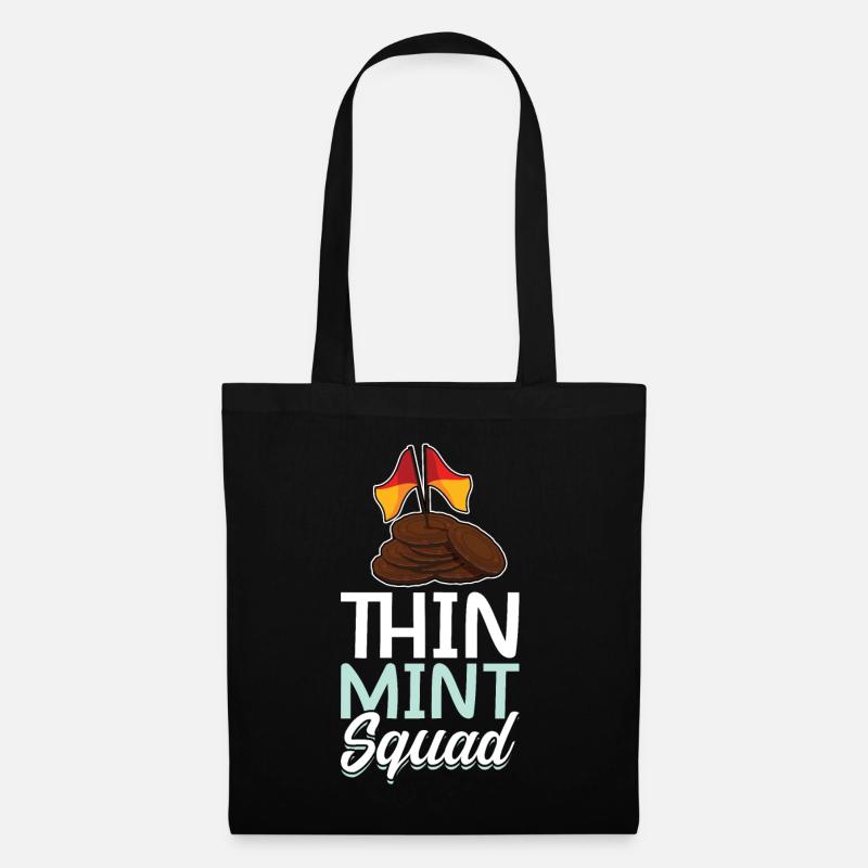 Thin Mint Squad - Cookie Scout - Tote Bag - black