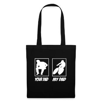 Your Dad My Dad Road Bike Dad - Tote Bag - black - Front