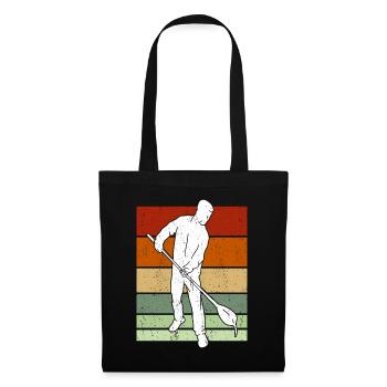 Souffleur de verre soufflant de verre - Sac en tissu - noir - Devant