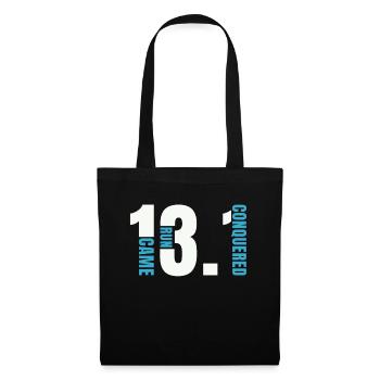Semi-marathon 13.1 Came Run Conquered Running Race - Sac en tissu - noir - Devant