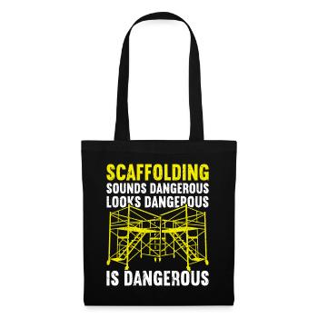 Échafaudage Échafaudage - Sac en tissu - noir - Devant