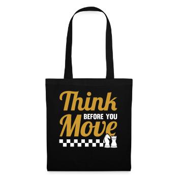 Chess Chess piece King Pawn Dream - Tote Bag - black - Front