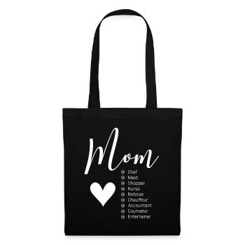 Mom Definitions - Mother's Day Funny Gift - Tote Bag - black - Front
