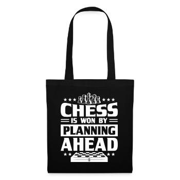Chess Chess piece King Pawn Dream - Tote Bag - black - Front