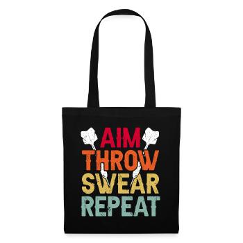 Dart Darts Dart Club - Tote Bag - black - Front