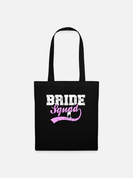Bride Squad - Stoffbeutel - Schwarz