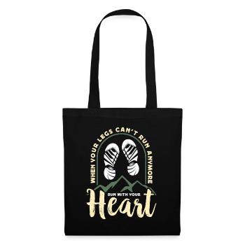 Cross Country Running When Your Legs Can't Race - Tote Bag - black - Front