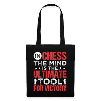 Chess Chess piece King Pawn Dream - Tote Bag - black - Front