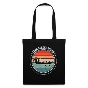 Dragon Boat Racing Theme for Dragon Boating - Tote Bag - black - Front