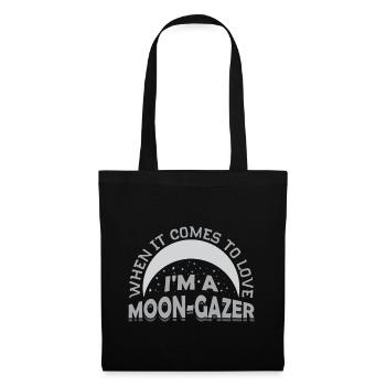 Conceptions romantiques de l’âme sœur de la lune pour un - Sac en tissu - noir - Devant