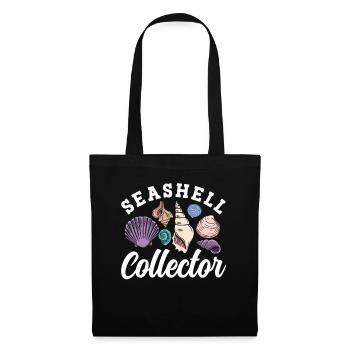 Shell collectors Mussel collectors collect mussels - Tote Bag - black - Front