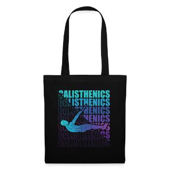 Calisthenics Street Workout Gymnastics Fitness - Tote Bag - black - Front