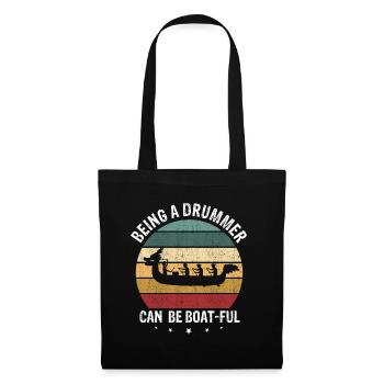 Dragon Boat Racing Theme for Dragon Boating - Tote Bag - black - Front