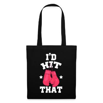 I'd Hit That Punching Gloves Combat Sports - Tote Bag - black - Front