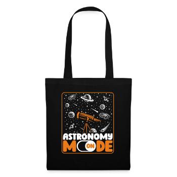 Astronomy Mode On Astronomy Photographer Cosmologist - Tote Bag - black - Front