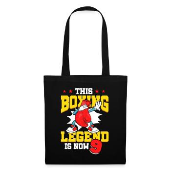 Cette légende de la boxe est maintenant 9 Sports Kid 9. - Sac en tissu - noir - Devant