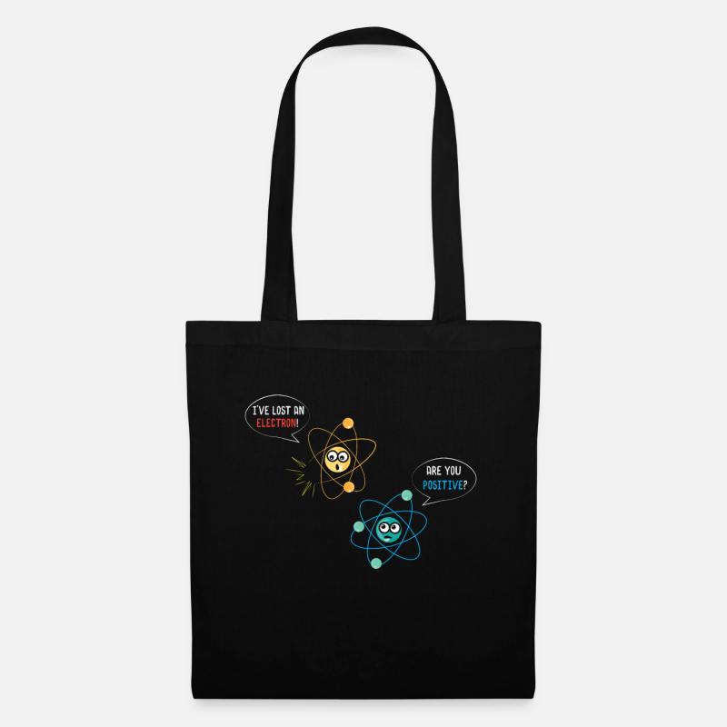 J’ai perdu un électron - Sac en tissu - noir