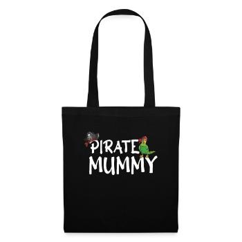 Pirate Mommy Women Girl Pirate Costume Soirée Film - Sac en tissu - noir - Devant