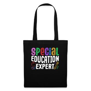 Expert in Special Education Teachers Special Education - Tote Bag - black - Front