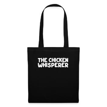 The Chicken Whisperer I Funny Farmer - Tote Bag - black - Front