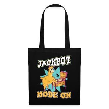 Jackpot Mode On - Pinball - Tote Bag - black - Front
