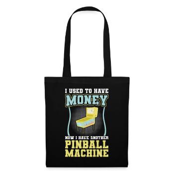J’ai un autre flipper - Pinball - Sac en tissu - noir - Devant
