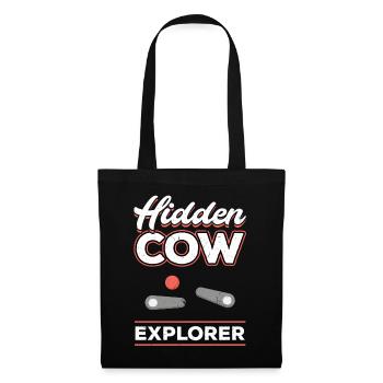 Hidden Cow Explorer - Pinball - Tote Bag - black - Front