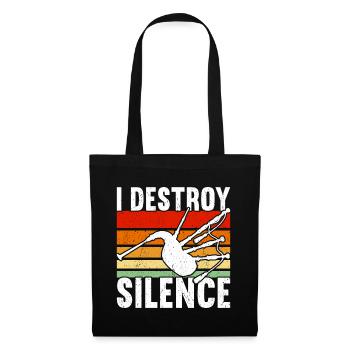 Bagpipe Bagpipes - Tote Bag - black - Front