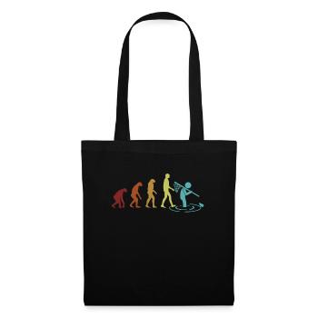 Frog Catching Evolution Toad Tadpole Frog - Tote Bag - black - Front