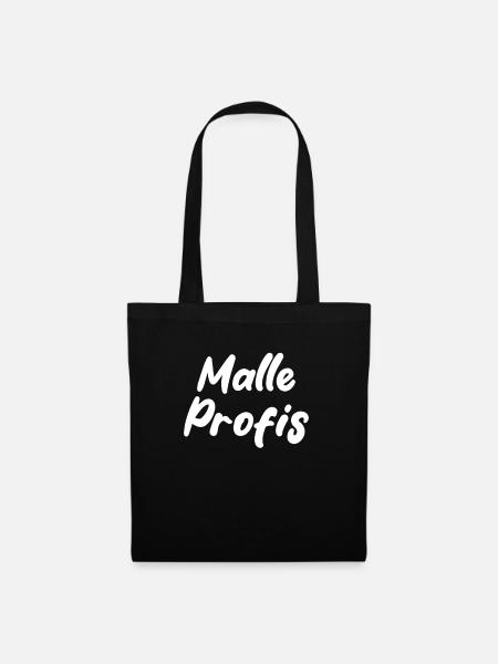 Malle Profis - Stoffbeutel - Schwarz