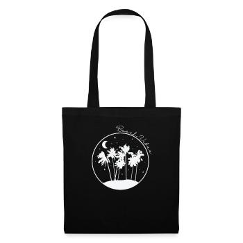 Beach Vibes Tree Palm Holiday Beach - Sac en tissu - noir - Devant