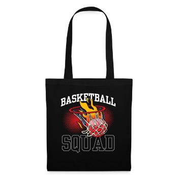 Entraîneur des joueurs de basket-ball de l’équipe de basket-ball - Sac en tissu - noir - Devant