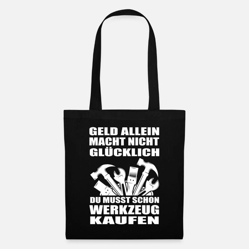 Handwerker - Stoffbeutel - Schwarz