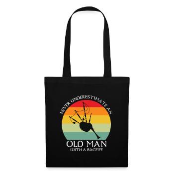 Bagpipes for pipers and Scots - Tote Bag - black - Front