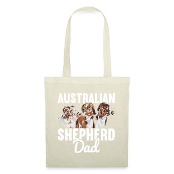 Australischer Schäferhund - Stoffbeutel - Natur - Vorne