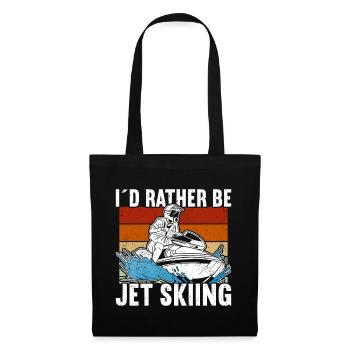 Jet Ski Jet Skiing - Tote Bag - black - Front