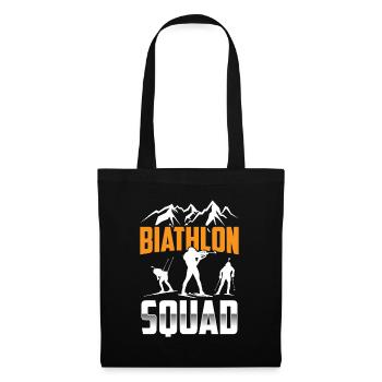 Biathlon Sport d’équipe Biathlète Biathlète Biathlons - Sac en tissu - noir - Devant