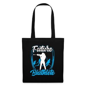 Future Biathlete Sport Biathlon Biathlete - Tote Bag - black - Front